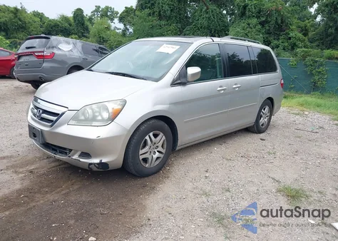 2005 Honda Odyssey Ex-L from USA, damaged, VIN 5FNRL38785B056570